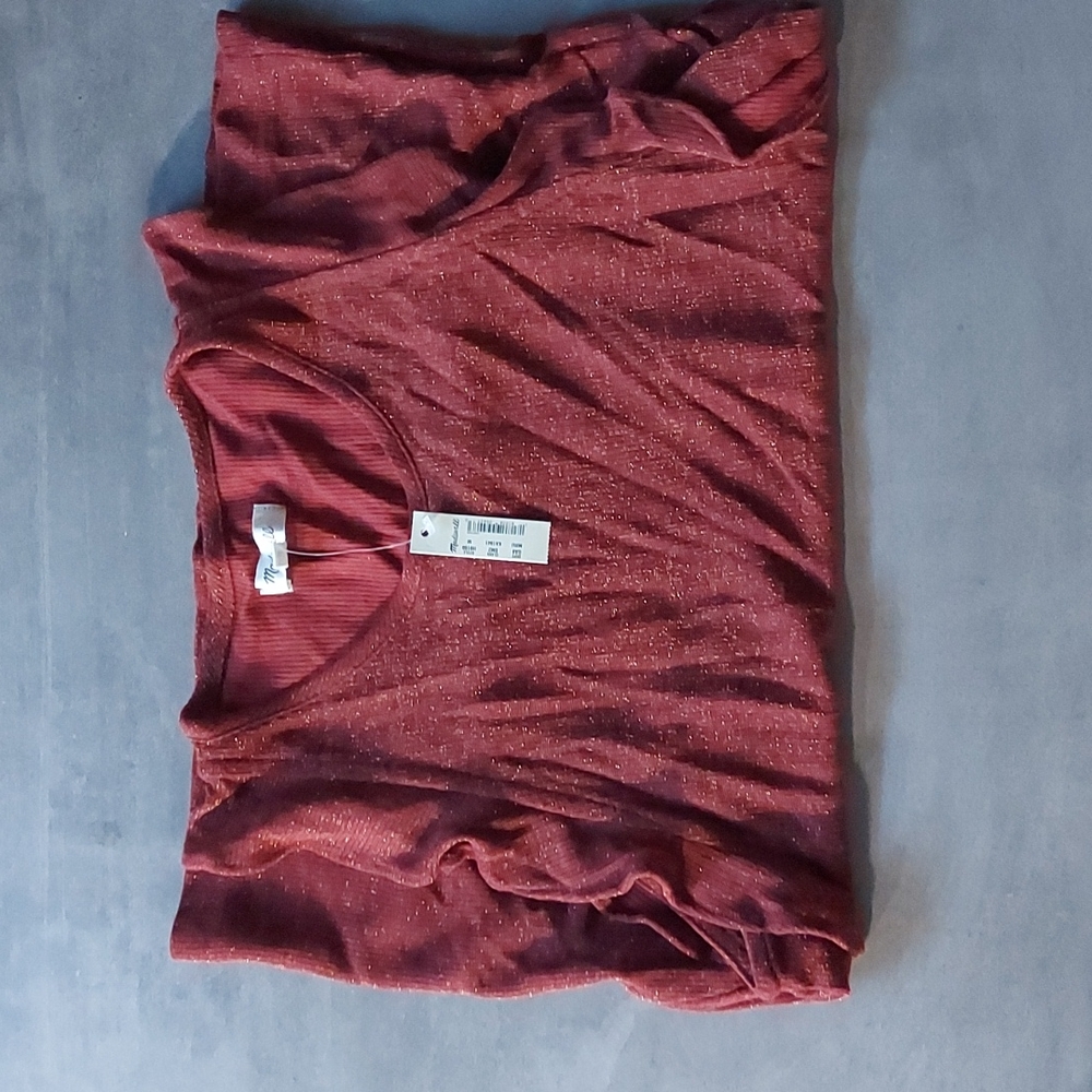 MADEWELL Metallic Ruffle Tank - Picture 4 of 4